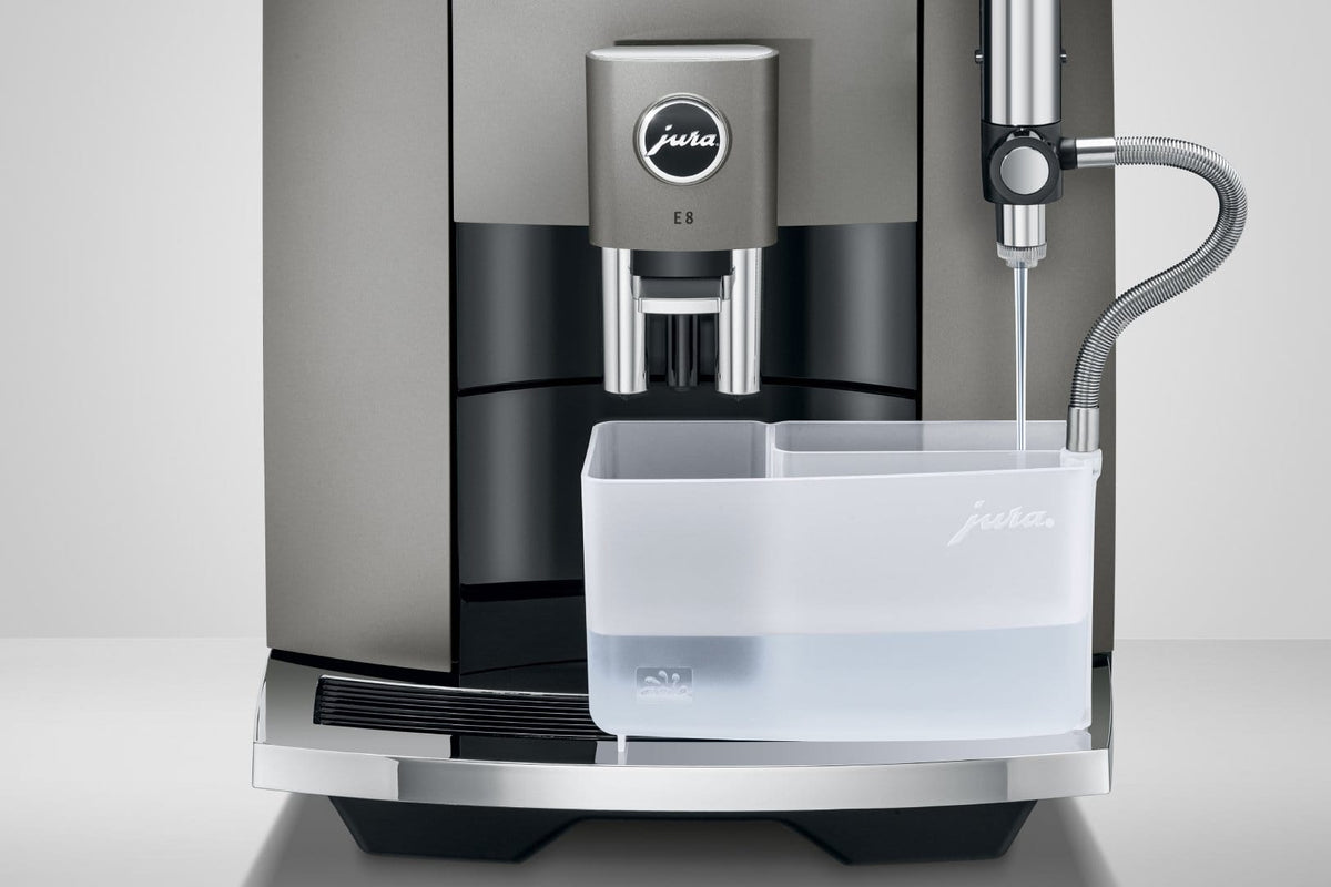 Jura Pupiņu automāti Jura kafijas automāts, E8 Dark Inox (EB)