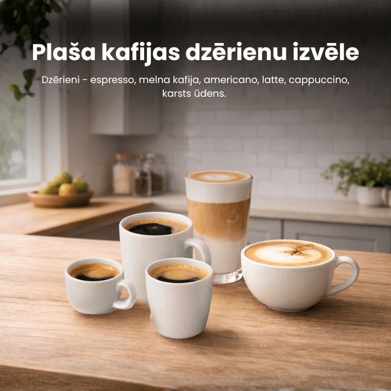 Kalerm Pupiņu automāti Kalerm A3 pupiņu kafijas automāts