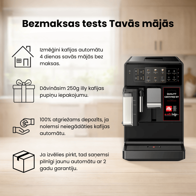 Kalerm Pupiņu automāti Kalerm A3 pupiņu kafijas automāts