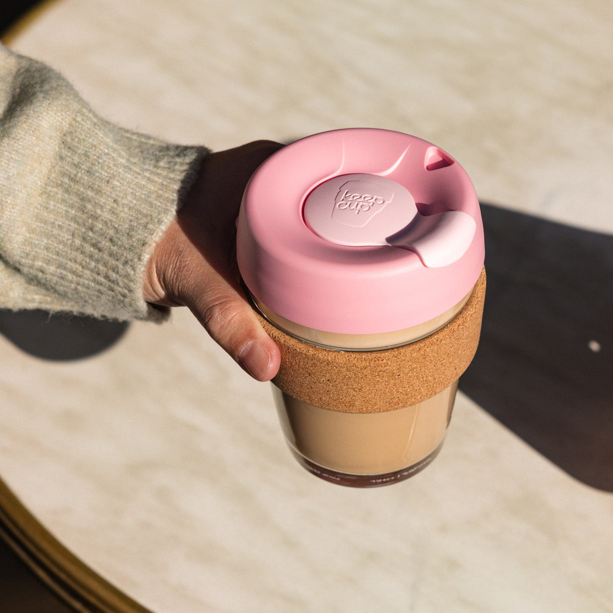 KeepCup Trauki Krūzīte KeepCup Brew Cork Saskatoon, 340ml