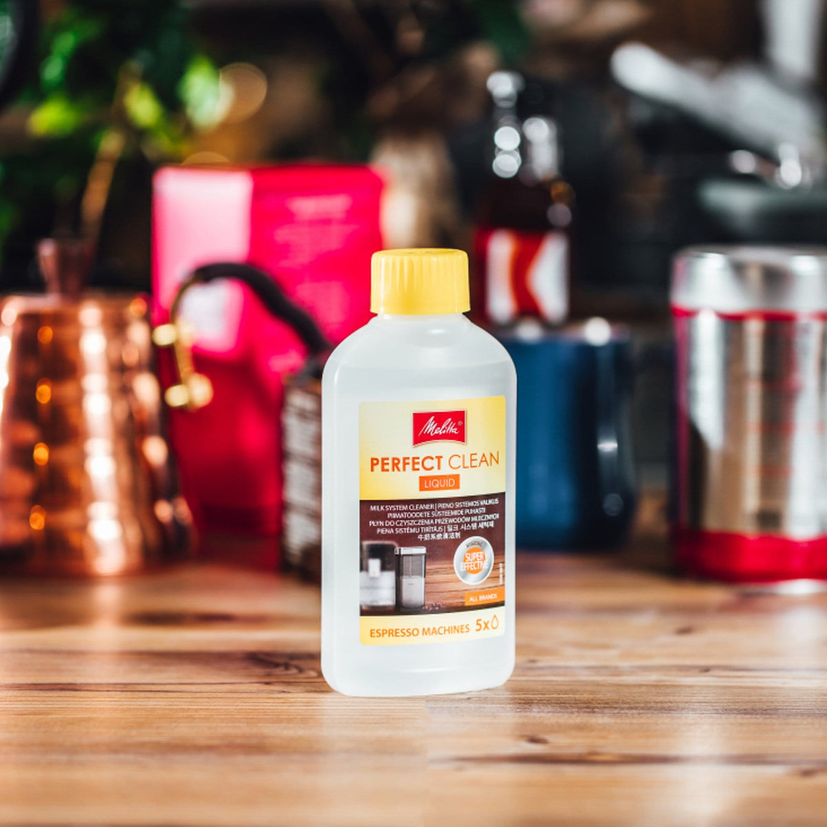 Melitta Kopšanas līdzekļi Melitta Perfect Clean piena sistēmas tīrīšanas šķidrums, 250ml
