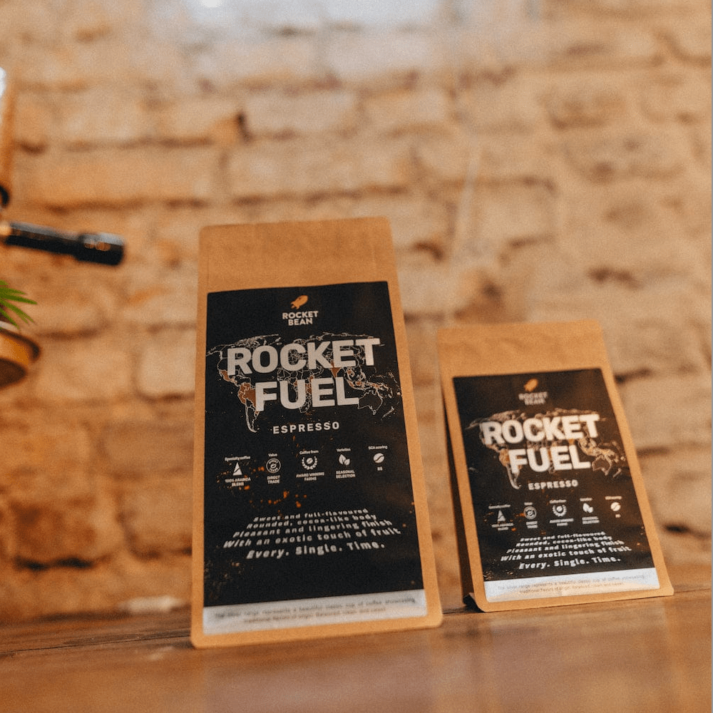 Rocket Bean Roastery Kafijas pupiņas Kafijas pupiņas, Rocket Fuel, House Blend, Espresso, 200g, Rocket Bean Roastery