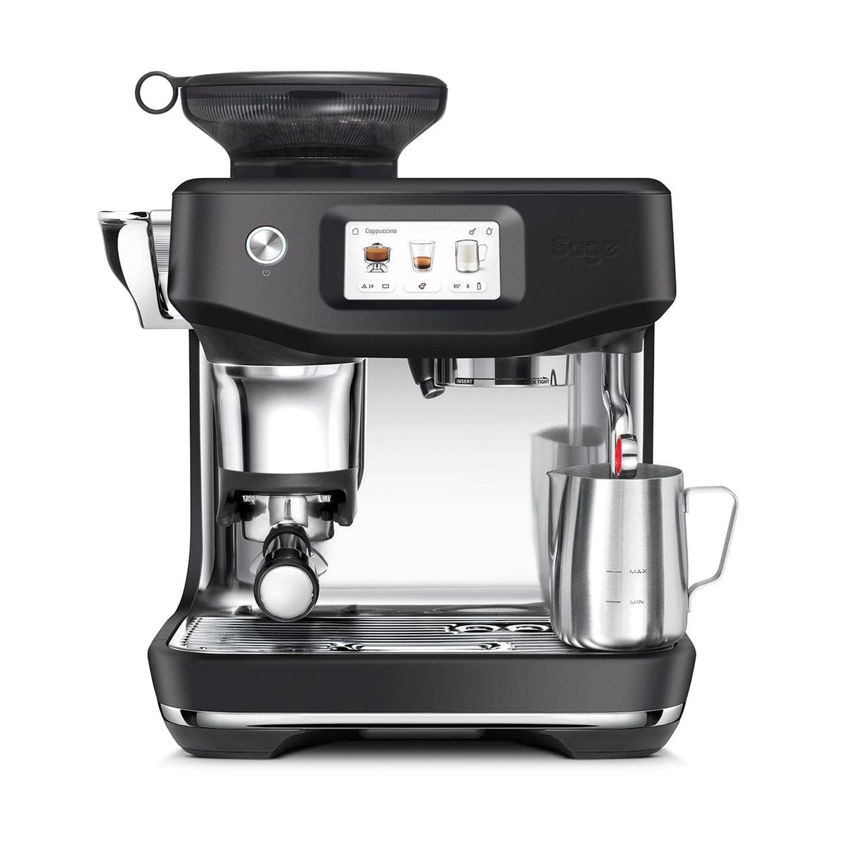 Sage Pupiņu automāti Matēts melns Kafijas automāts Sage, the Barista Touch™ Impress , SES881