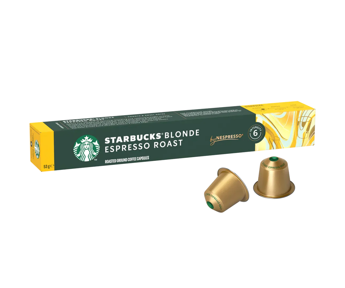 Starbucks Kapsulas Kafijas kapsulas Starbucks Nespresso Blonde, 10gb